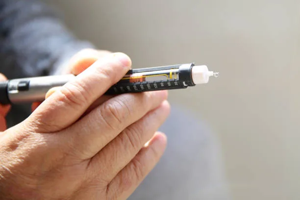 Diabetes, Insulin, Injection Pen, Injecting, Syringe, hands